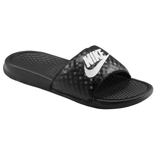 Nike Benassi JDI Slide - Women's Shoes - Black White
