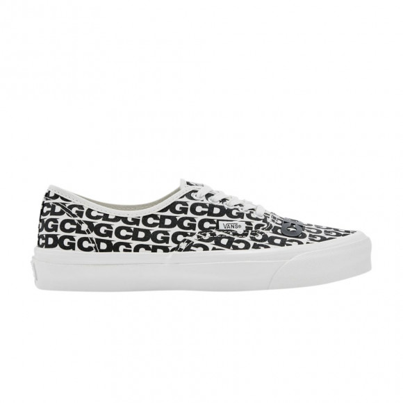 Vans Comme des Garçons x Authentic 'CDG Print - Black White' 2025 | Men's Size 8 - 00005-10000CDGXAC-WHIT