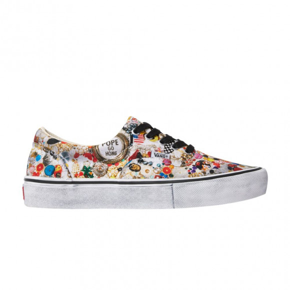 Supreme x Mike Kelley x Vans Era 'White' | Men's Size 9.5 - 00005-1002600SXMKXE-WHIT