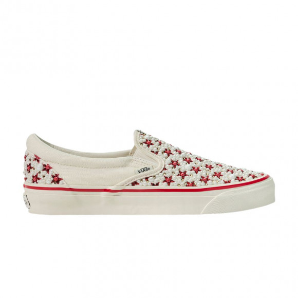 Mattias Gollin x Vans Slip-On 'Stella Rossa Red' | Men's Size 8 - 00007-10000MGXVSS-STEL
