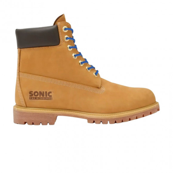 Sonic the Hedgehog x Timberland 6 Inch Premium Waterproof Boot 'Wheat' | Tan | Men's Size 10.5 - 00031-10000STHX6I-WHEA