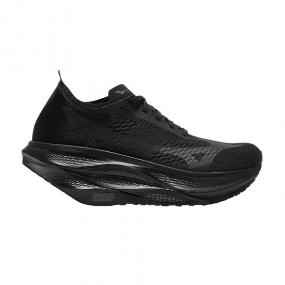 Comme des Garçons x Mizuno Wave Rebellion Pro 3 'Black' | Men's Size 9.5 - 00081-1002500CDGXWR-BLAC