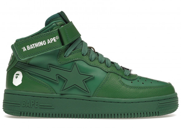 A Bathing Ape Bape Sta Mid Green - 001FWH701003-GRN/1H70191003-GRN