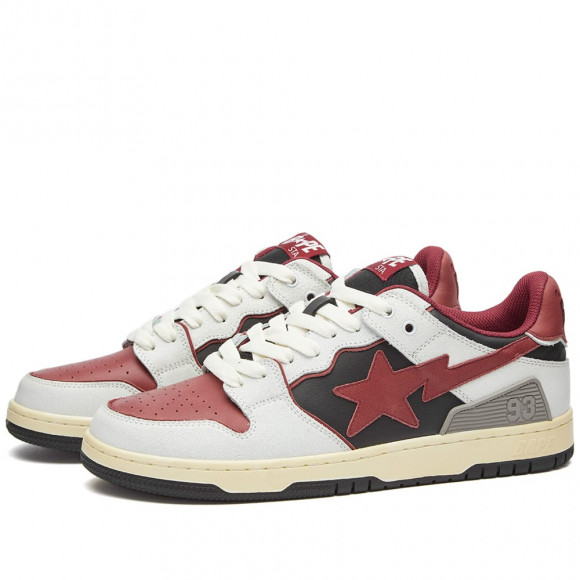 A Bathing Ape SK8 Sta #3 M2 Red