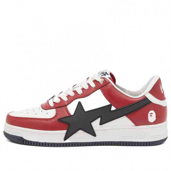 A Bathing Ape Men's Bape Sta OS #2 M2 Red Black - 001FWK701309M-RED