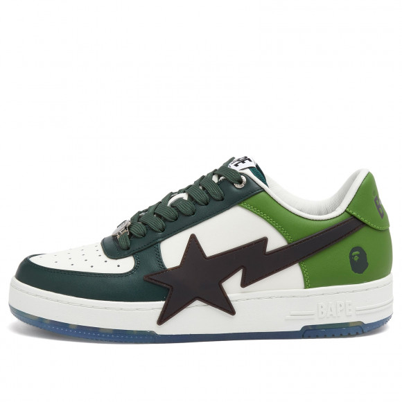 A Bathing Ape Men's Bape Sta OS Sneaker Green - 001FWK801309M-GRN