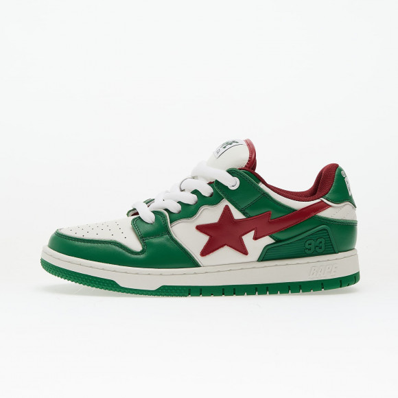 Sneakers A BATHING APE New Bape Sk8 Sta 1 M2 Green - 001FWL301311MGRN