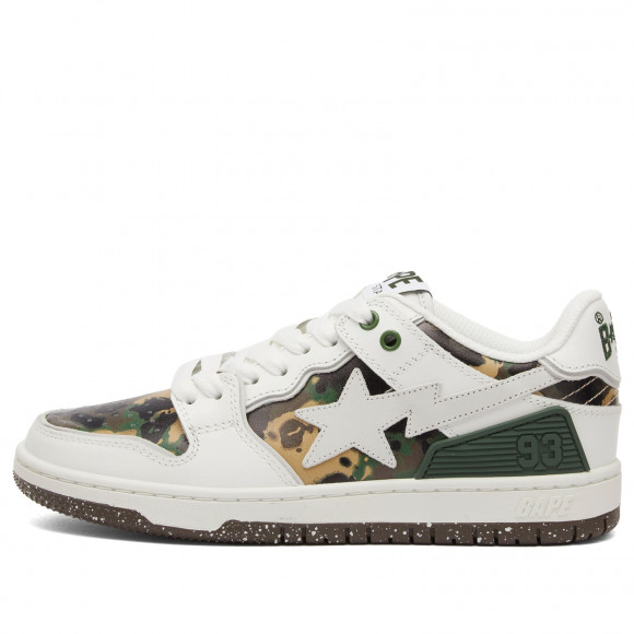 A Bathing Ape Women's Bape Sk8 Sta #2 White - 001FWL302313L-WHT