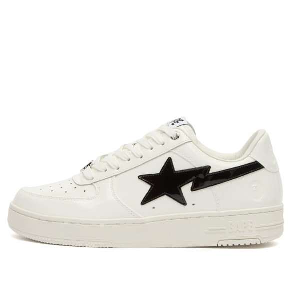 A Bathing Ape Men's Bape Sta #1 M2 Sneakers White - 001FWL801301M-WHT