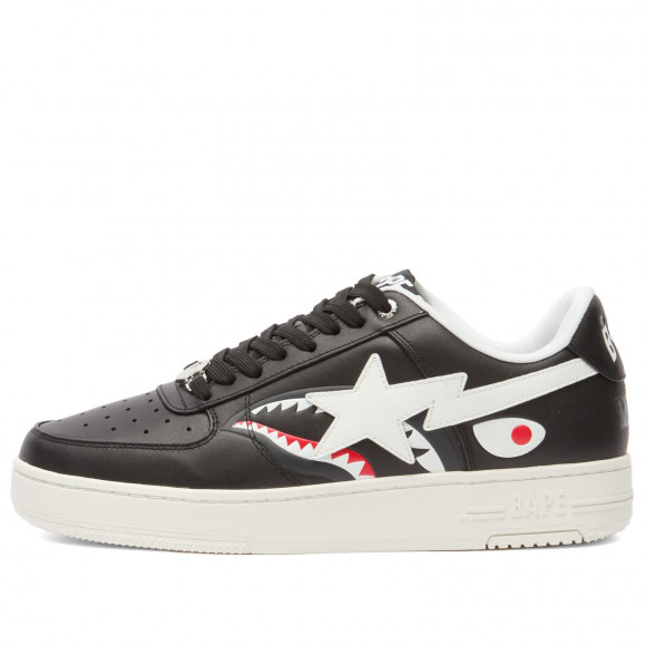 A Bathing Ape Men's Bape Sta Shark #2 M2 Sneakers Black - 001FWL801302M-BLK