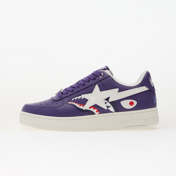 Sneakers A BATHING APE Bape Sta Shark 2 M2 Purple - 001FWL801302MPUR