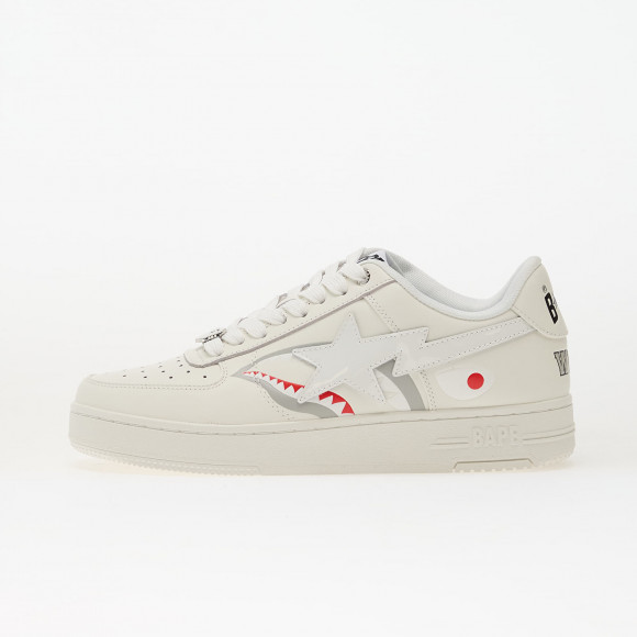 Sneakers A BATHING APE Bape Sta Shark 2 M2 White - 001FWL801302MWHT