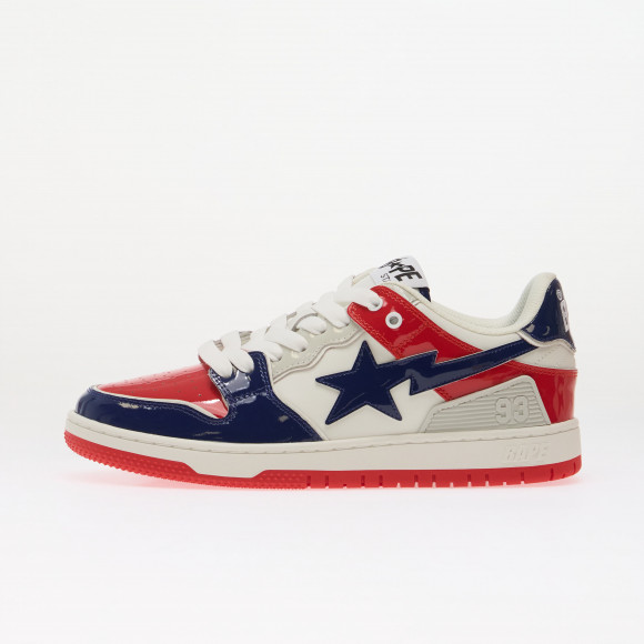 Sneakers A Bathing Ape Sk8 Sta 2 Red - 001FWM801311MRED