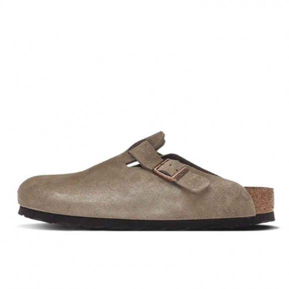 Birkenstock Boston Soft Footbed Suede Taupe - 0560771