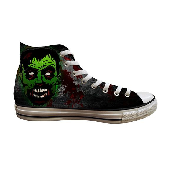 Converse Chuck Taylor All Star Hi 'Zombies' | Black | Men's Size 8 - 100003