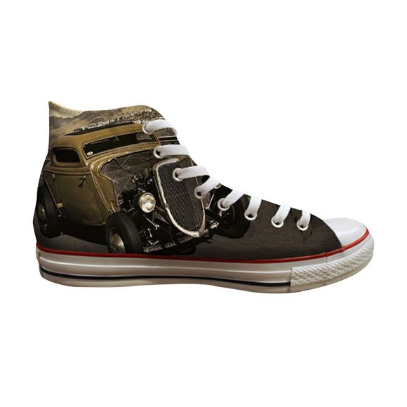Converse Chuck Taylor All Star Hi 'Hot Rod' | Grey | Women's Size 17 - 100008