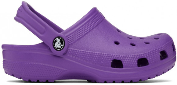 Crocs Purple Classic Clogs - 10001-518