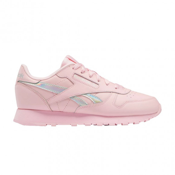 Reebok Classic Leather Big Kid 'Pink Glow Iridescent' | Kid's Size 5.5 - 100062586