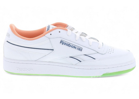 Reebok Club C Revenge White Aqua Orange Green - 100208995