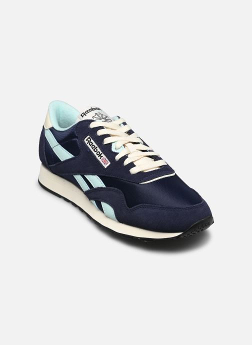 Reebok Classic Nylon 'Vector Navy Glitch Aqua' | Blue | Men's Size 6.5 - 100209552