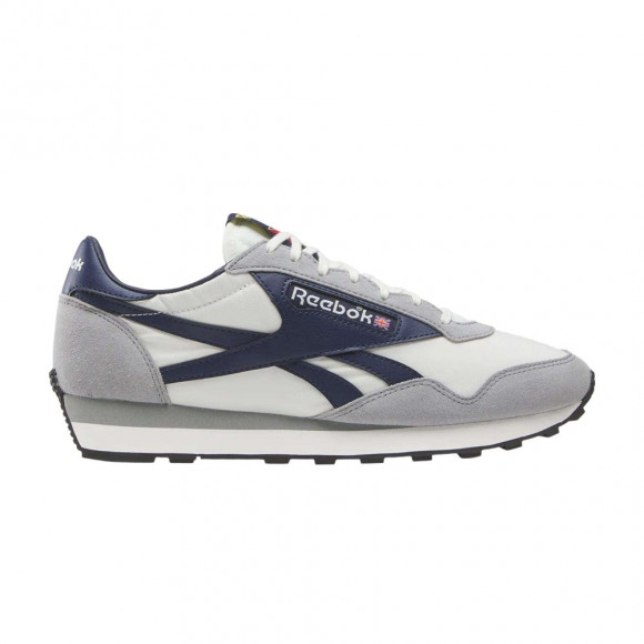 Reebok Aztec 2 'Grey Chalk Vector Navy' | Blue | Men's Size 6 - 100231046