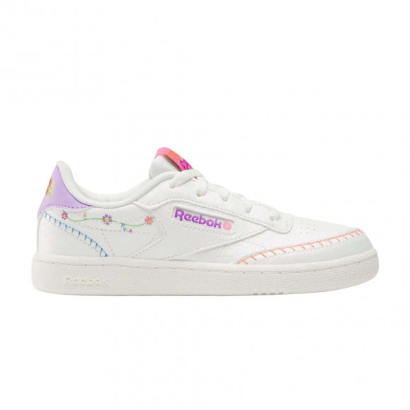 Dora x Reebok Club C Little Kid 'Chalk/Chalk/Digital Purple' | White | Kid's Size 13.5 - 100244618