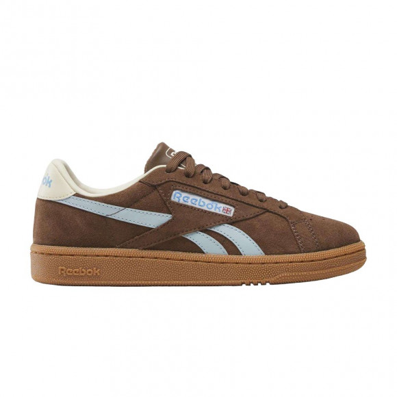 Wmns Reebok Club C Grounds UK 'Simple Brown Ice Blue Gum' | Women's Size 6 - 100244642