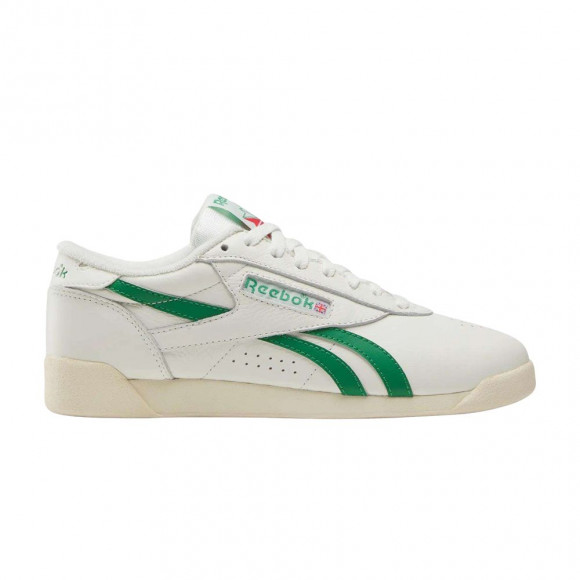 Reebok Wmns Freestyle Lo 'Chalk Glen Green Paper White' | Women's Size 6.5 - 100256054