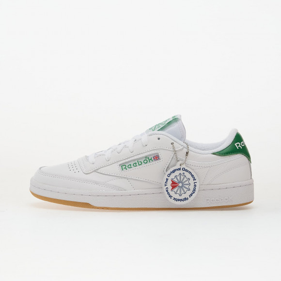 Sneakers Reebok Club C 85 Ftwr White/ Glen Green/ Rbk Rubber Gum1 - 100263735