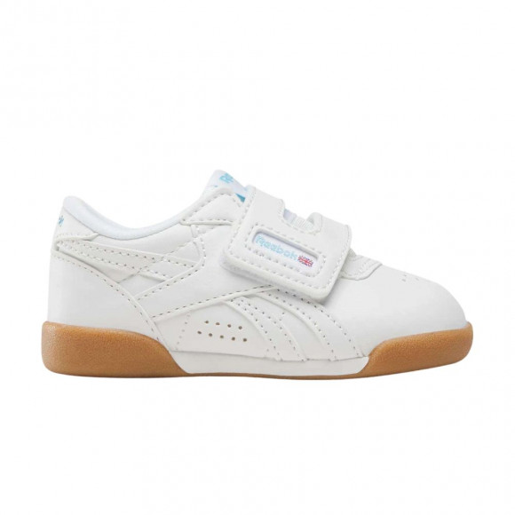 Reebok Freestyle Lo 'Ftwr White Digital Blue' | Infant Size 9 - 100268316