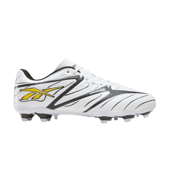 Reebok Sidewinder 26 League Firm Ground GS 'White Black Silver' | Kid's Size 4 - 100271980