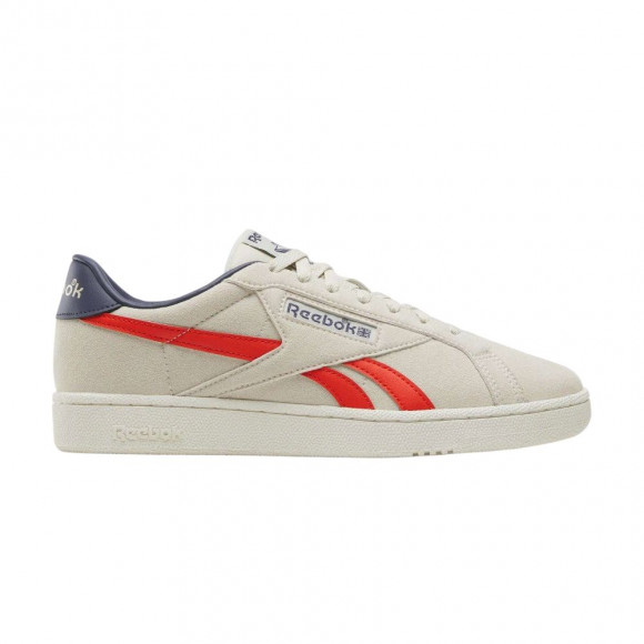 Reebok Club C Grounds Uk 1.0 'Linen Rival Red Dark Indigo' | Men's Size 7.5 - 100278754