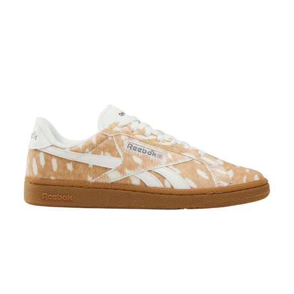 Reebok Wmns Club C Grounds Uk 1.0 'Brown White Gum' | Women's Size 6.5 - 100280887