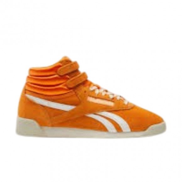 Reebok Freestyle Hi 'Arena Orange Chalk Vintage Chalk' | Women's Size 5 - 100285495