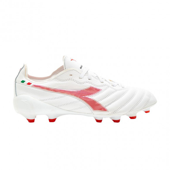 Diadora Brasil Elite 2 Tech Made in Italy LPX 'White Milano Red' | Men's Size 12 - 101-178799-C9981