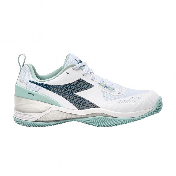 Diadora Wmns Blushield Torneo 2 Clay 'White Surf Spray' | Women's Size 7 - 101-179505-D0846