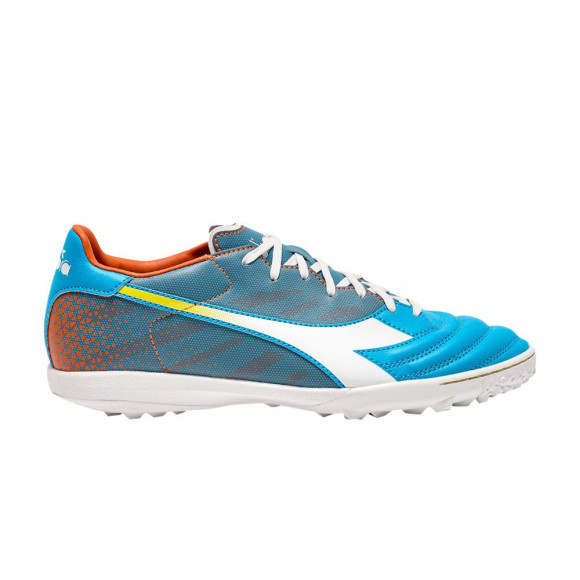 Diadora Brasil Elite Veloce GR TFR 'Blue Fluorescent Orange' | Men's Size 8 - 101-179602-D0954