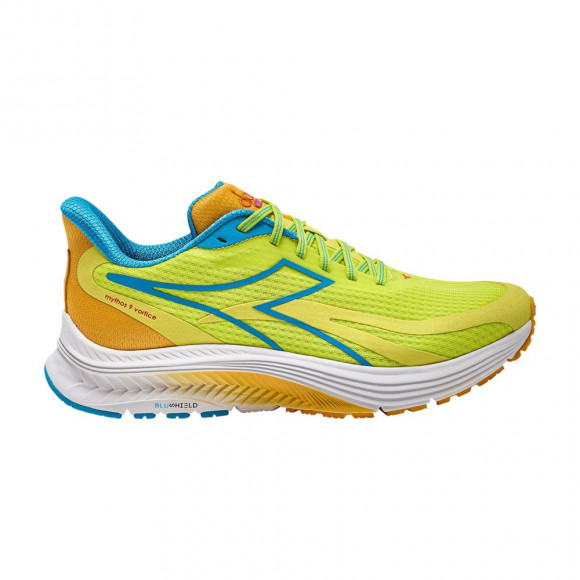 Diadora Mythos Blushield 9 Vortice 'Evening Primrose Blue Danube' | Yellow | Men's Size 11 - 101-180247-D0879