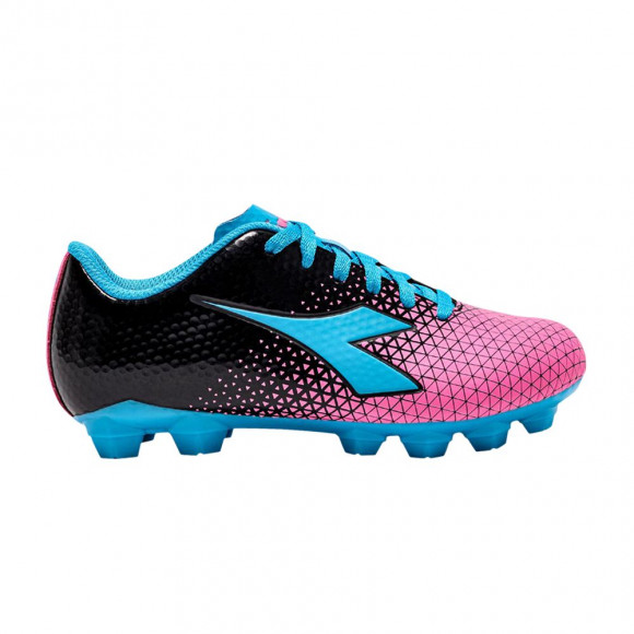 Diadora Cattura GR LPU Big Kid 'Black Blue Pink Fluo' | Kid's Size 3.5 - 101-180575-D0979
