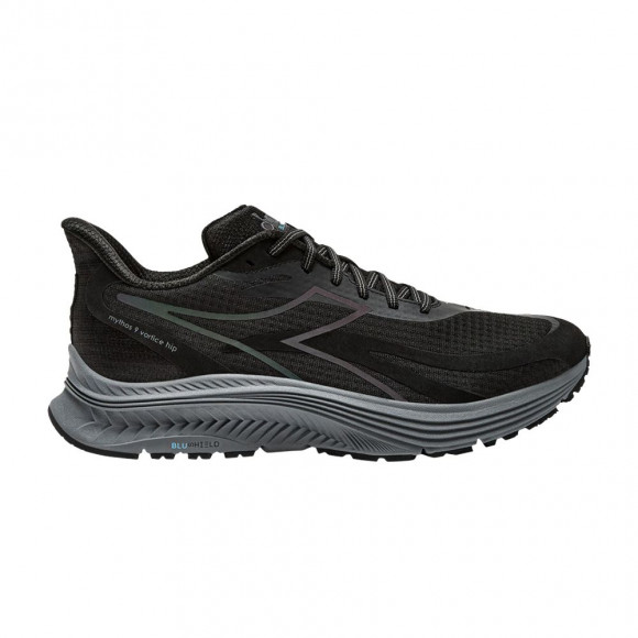 Diadora Mythos Blushield 9 Vortice Hip 'Black Grey' | Men's Size 10.5 - 101180245-C0200