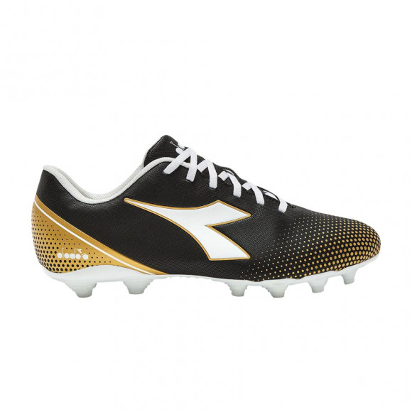 Diadora Pichichi 7 MG14 'Black White Gold' | Men's Size 8 - 101180709-C2351