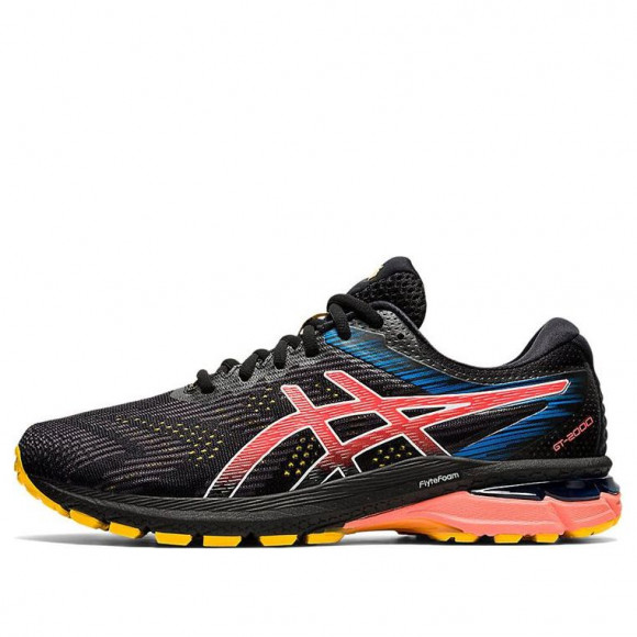 ASICS GT 2000 8 Trail Wide ' Sunrise Red' Black/Sunrise Red Marathon Running Shoes (SNKR) 1011A672-004 - 1011A672-004