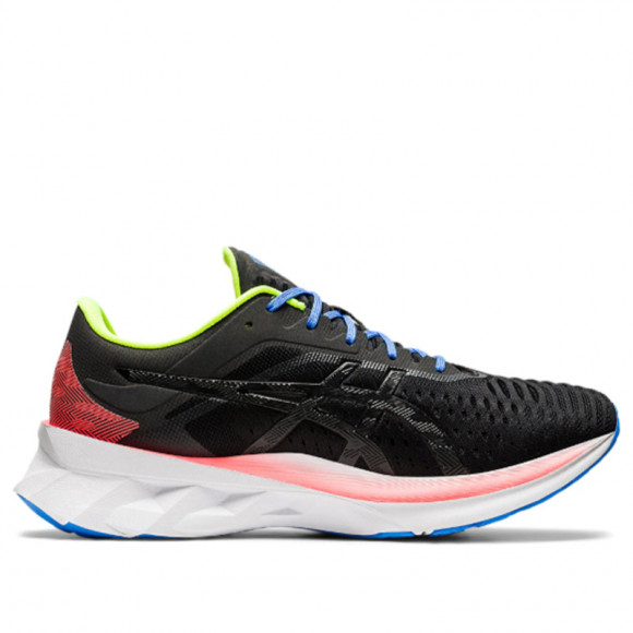 ASICS® Novablast - Men's Running Shoes - Black / Graphite Grey / Orange - 1011A681-001