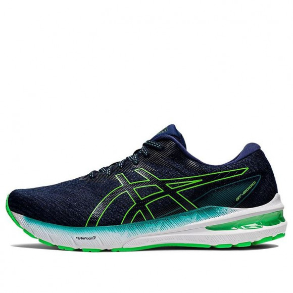 ASICS GT-2000 10 BLUE/GREEN Marathon Running Shoes 1011B185-405 - 1011B185-405