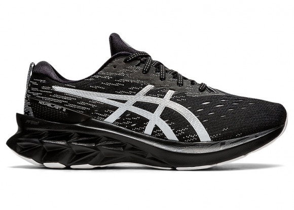 Asics Novablast 2 Black/ Pure Silver - 1011B192-001