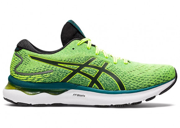 ASICS Gel-Nimbus 24 Green Marathon Running Shoes 1011B359-750