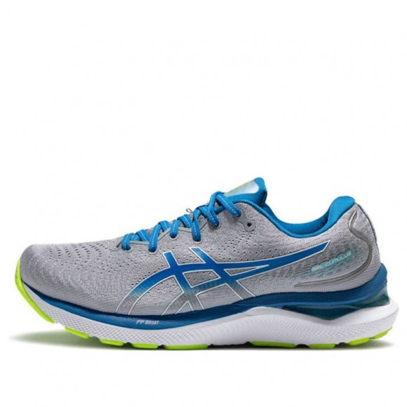 ASICS Gel-Cumulus 24 GRAY/BLUE Marathon Running Shoes (Low Tops) 1011B365-021 - 1011B365-021