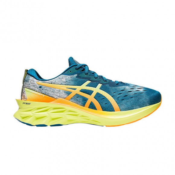 Asics Novablast 2 'Deep Seal Teal Glow Yellow' | Men's Size 9 - 1011B445-400