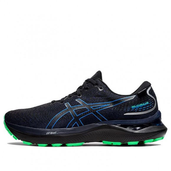 ASICS Gel Cumulus 24 GORE-TEX 'Black Blue Coast' BLACK/BLUE Marathon Running Shoes 1011B484-001 - 1011B484-001