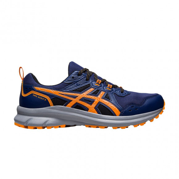 Asics Trail Scout 3 'Deep Ocean Bright Orange' | Blue | Men's Size 9 - 1011B700-400